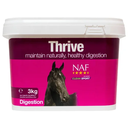 Thrive- بر طرف کردن مدفوع نرم، تجمع اسید و استرس روده اسب ـ NAF