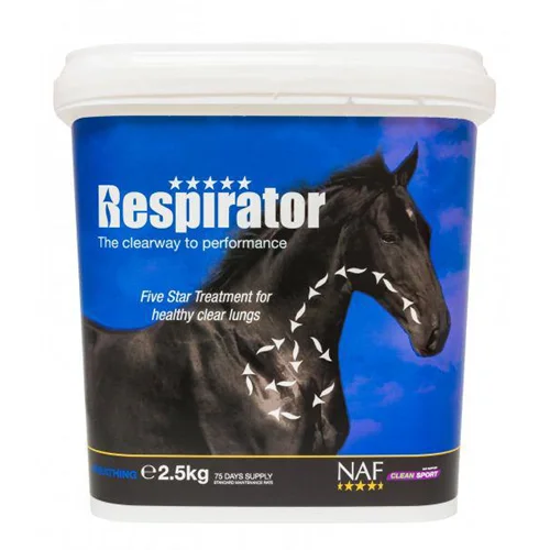 Respirator- ماسک تنفسی - بالا بردن سیستم ایمنی مخاط تنفسی و رگ‌های خونی کاپیلار ریه‌ اسب NAF