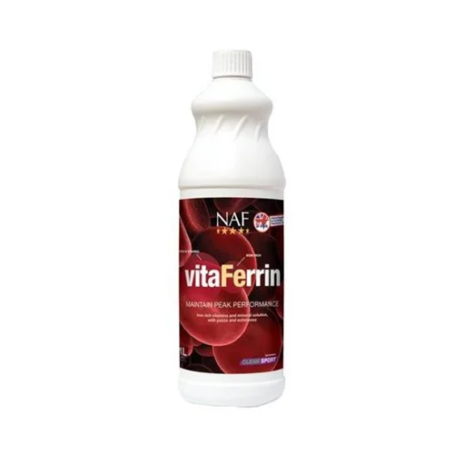 vitaFerrin - ویتافرین - بالا بردن سطح عملکرد اسب‌های ورزشی و کار NAF